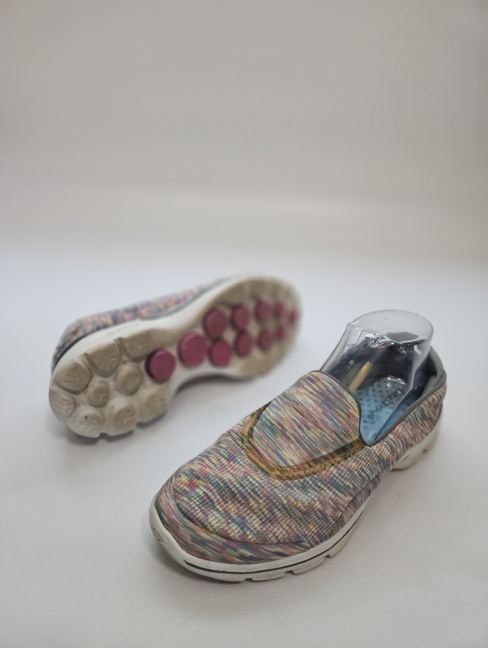 Skechers Shoes Womens Size 9.5 Multicolor Slip On Go Walk 3 Sneakers